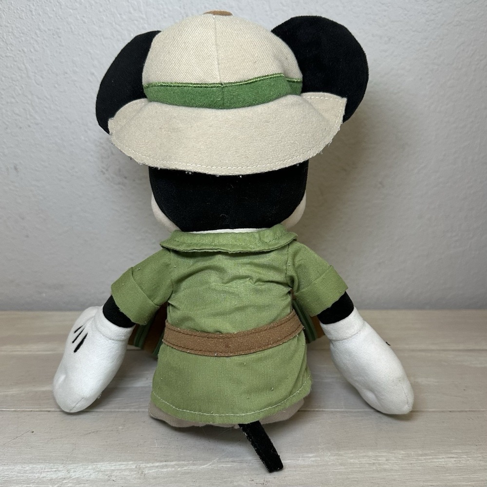 Walt Disney Parks Animal Kingdom Safari Minnie Mouse 13" Plush Stuffed Toy - Picture 4 of 8